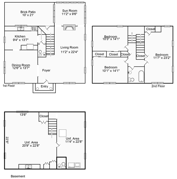 , ,  Floorplan