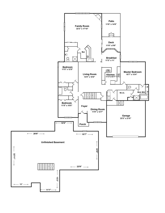770 Schroll Court, Forsyth, IL Floorplan
